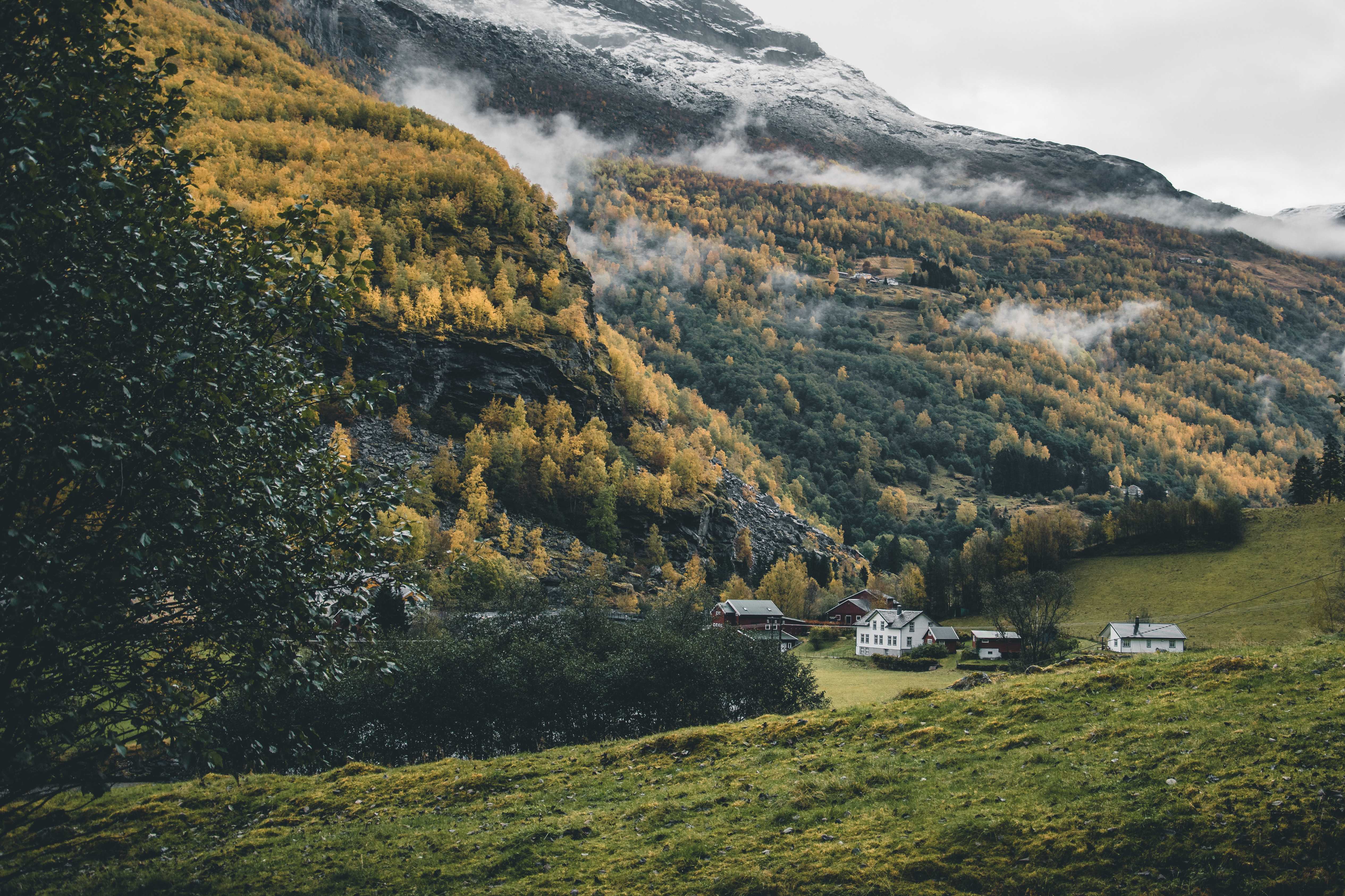 Norwegia jesień