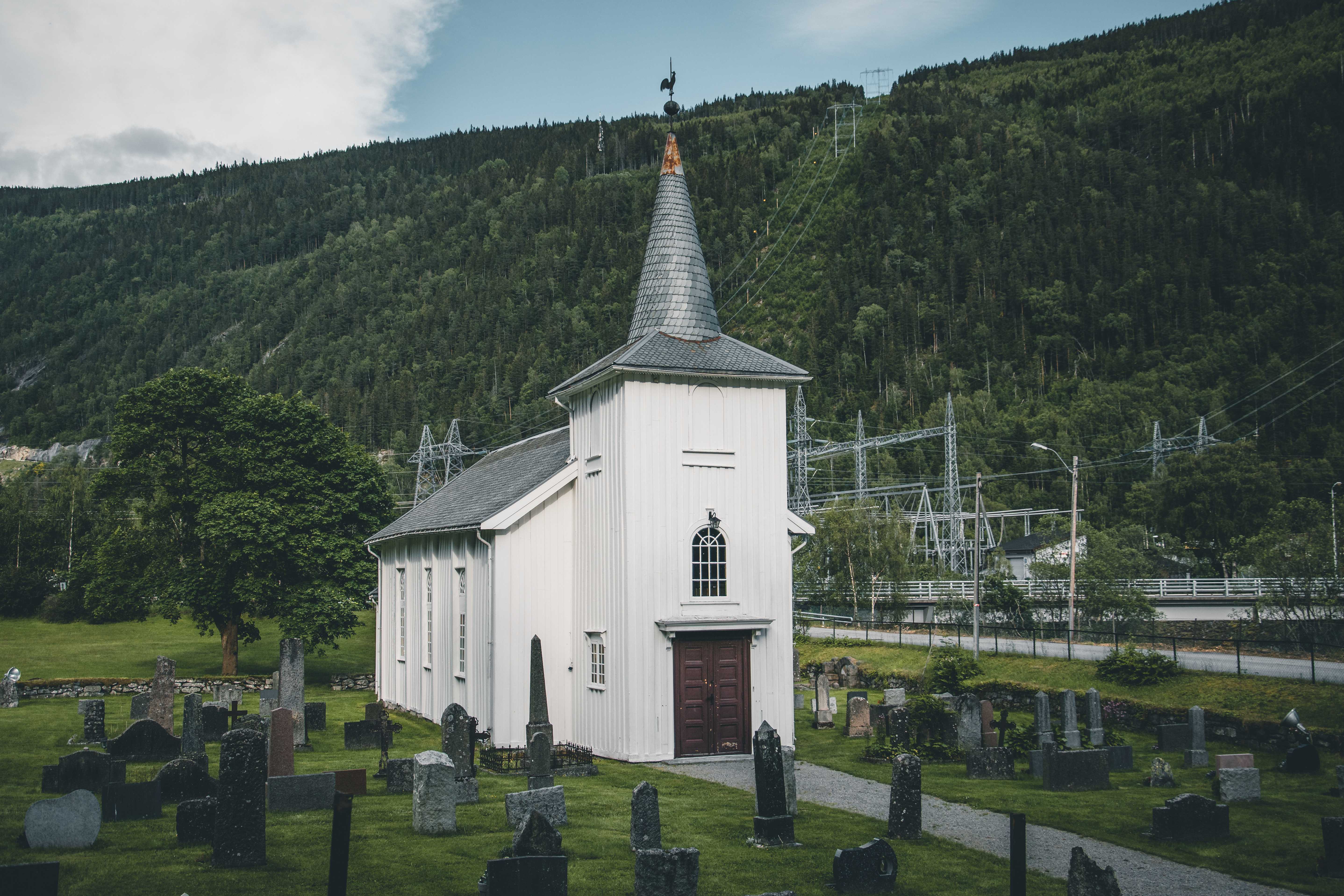 kościół Rjukan