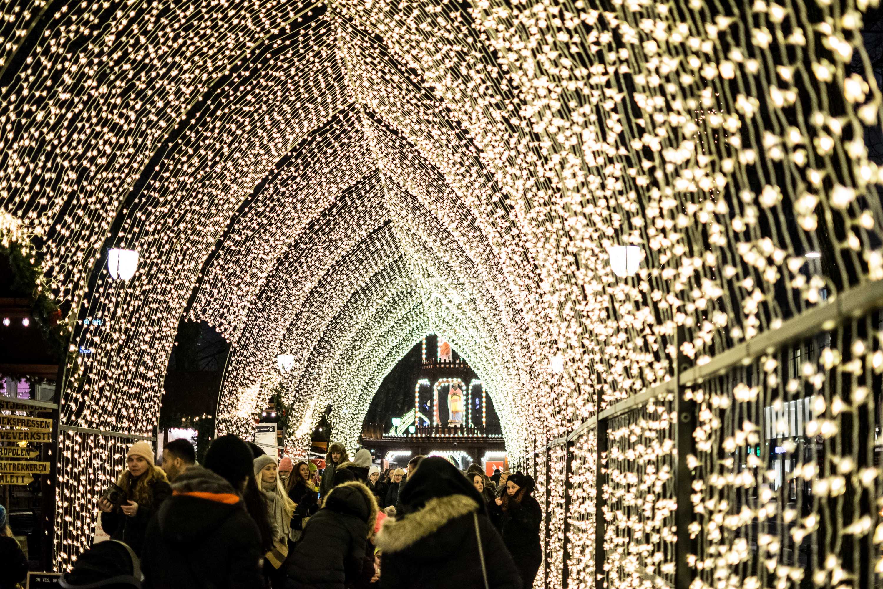 jarmark bożonarodzeniowy w Oslo