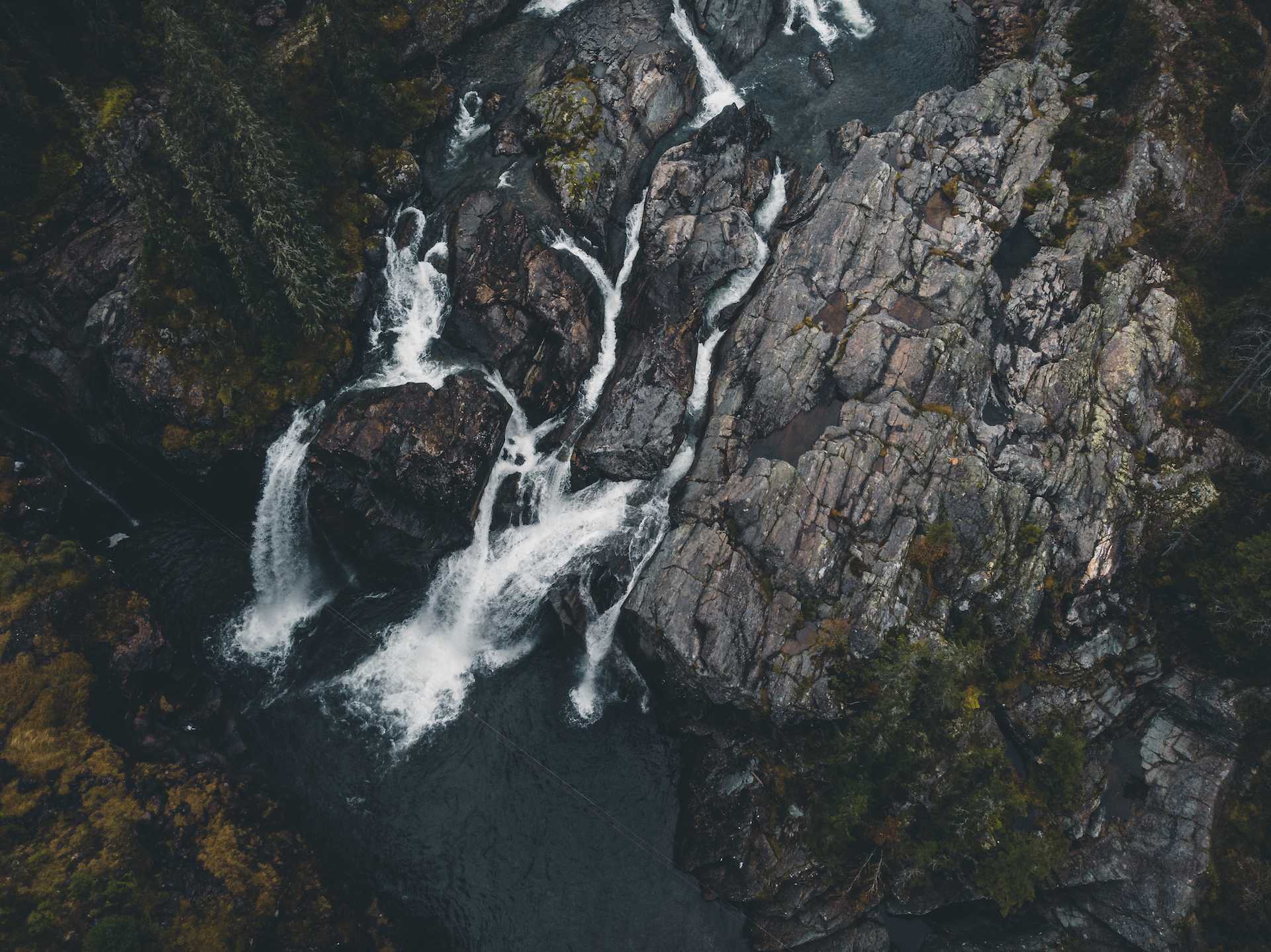 wodospad Rjukandefossen