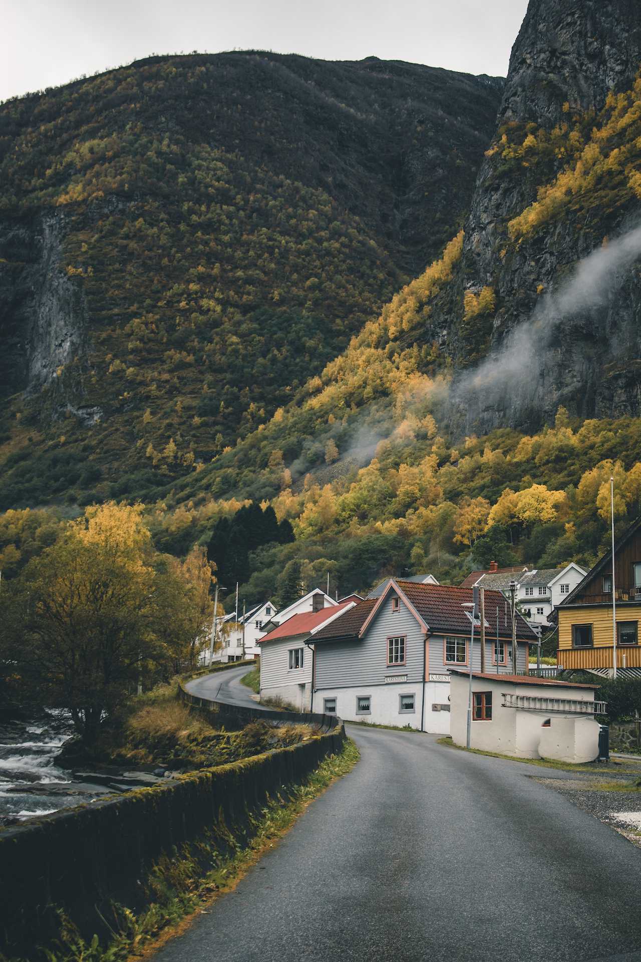 jesień w Norwegii