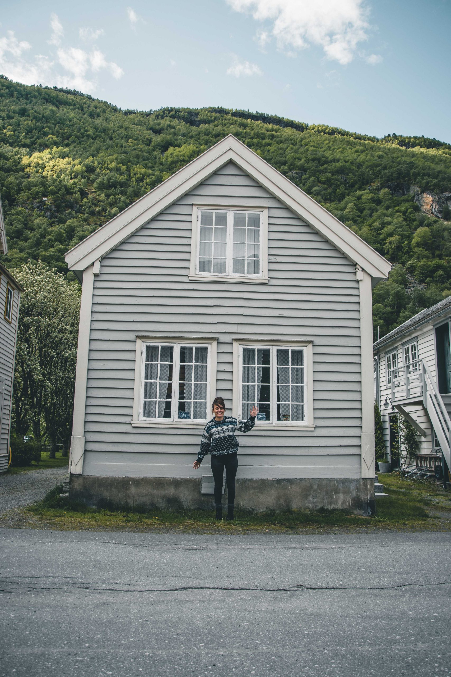 Kolory domów w Norwegii