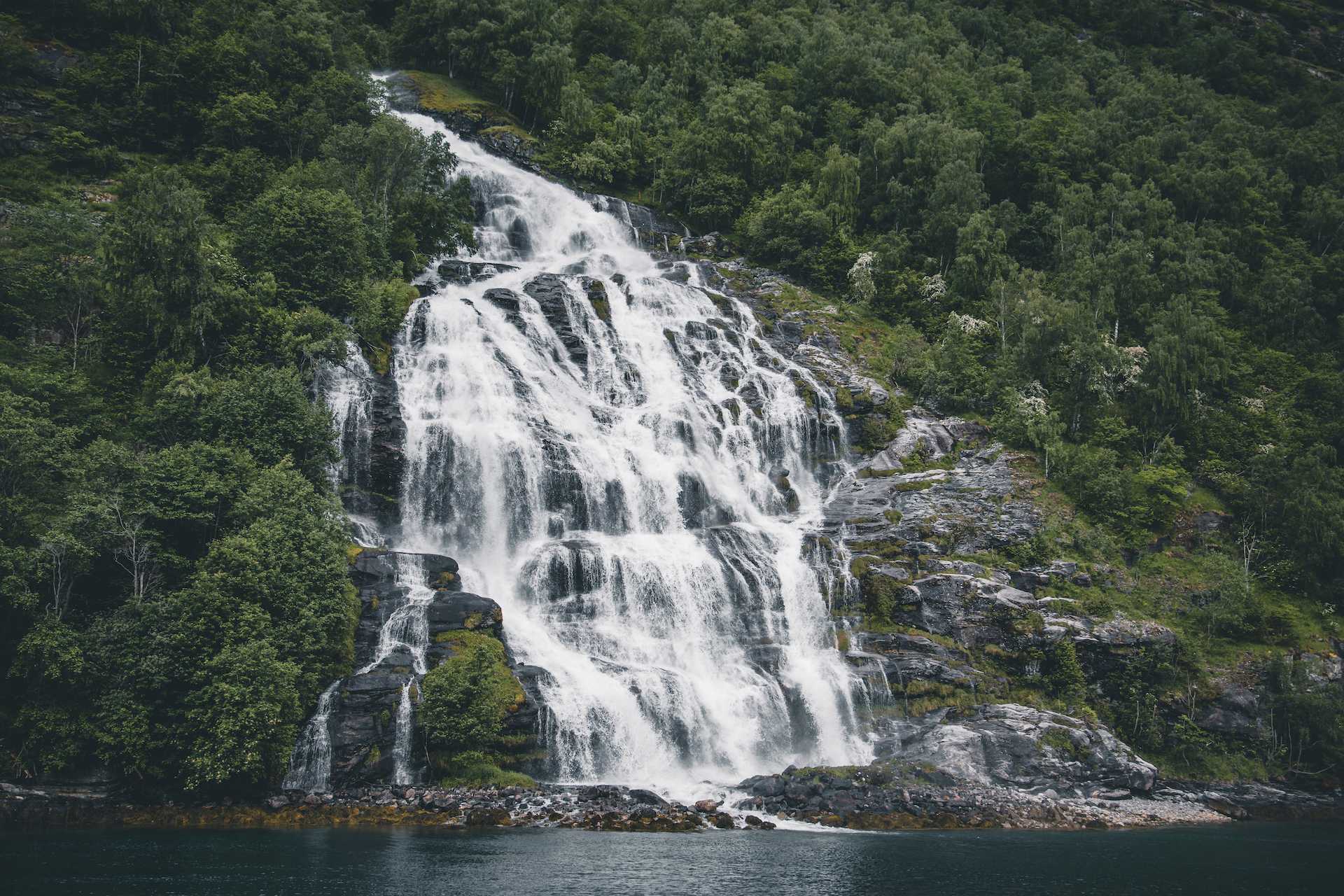 wodospady w Norwegii