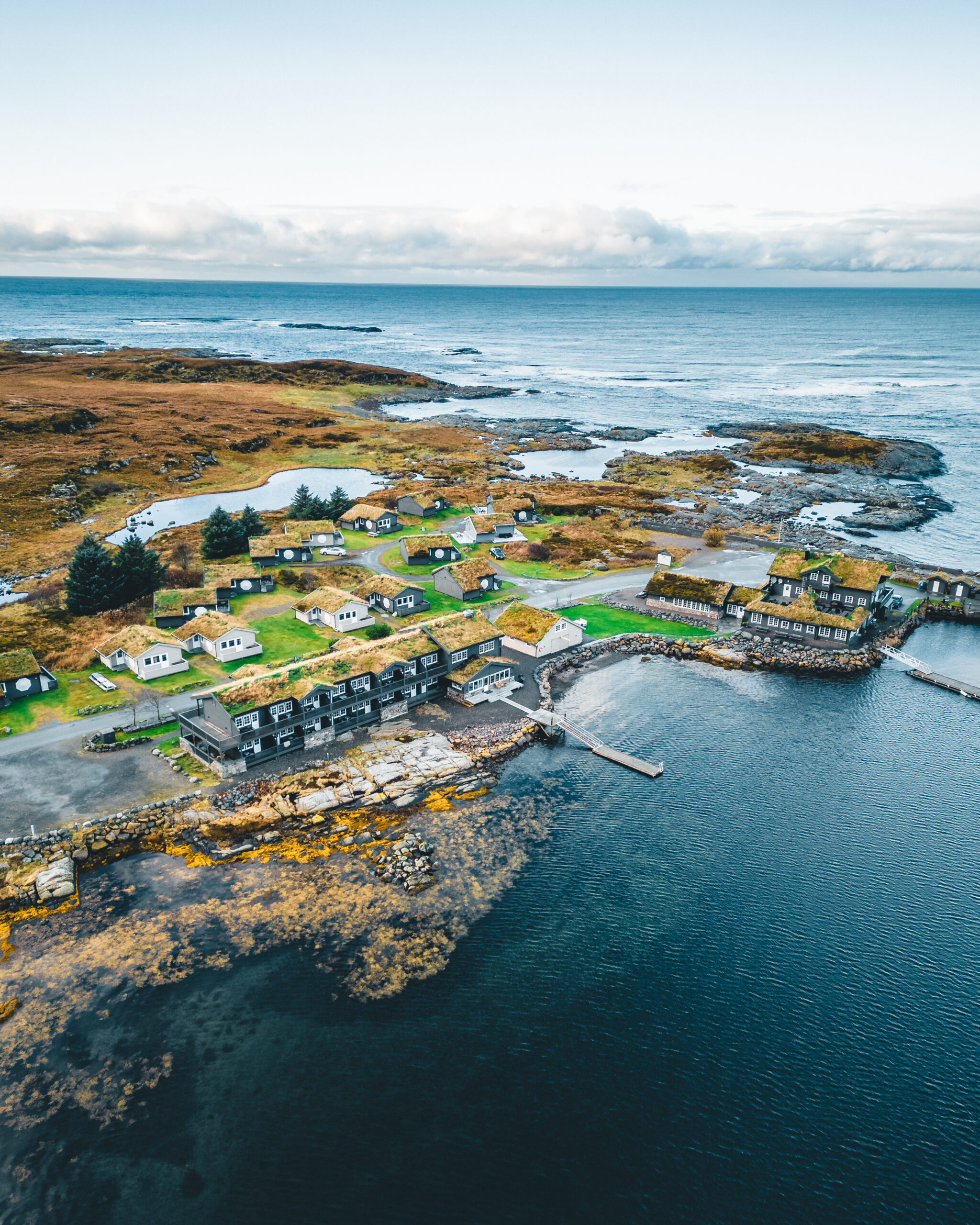 Mapa Norwegii fiordy